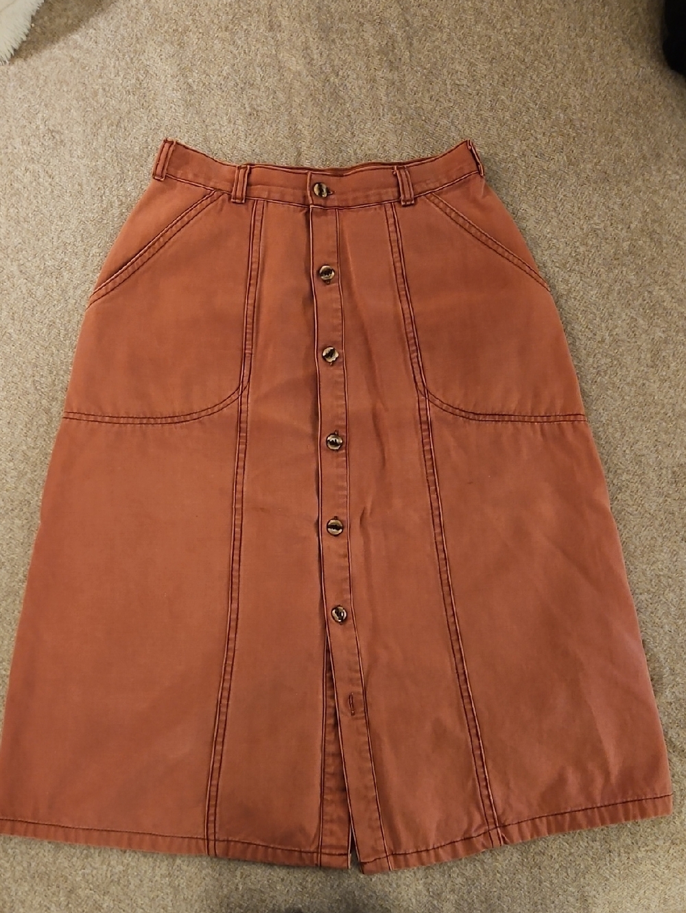 Patagonia Button-Front Longer Skirt